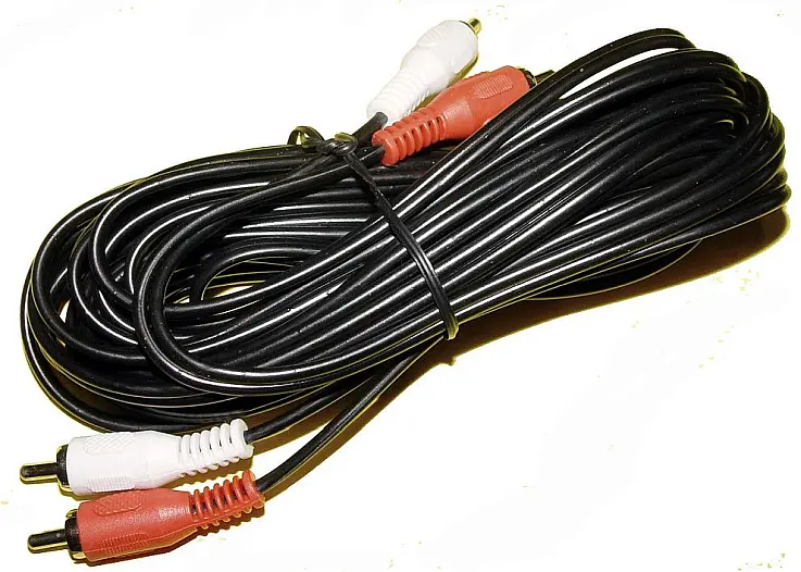 Kabel 2 x RCA wtyk-wtyk 5m KPO2610 cały